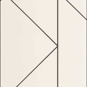 Casadeco Pure Beige / Noir Fusain ALMI89901864