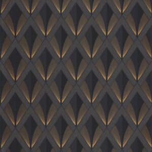 Casadeco Chrysler Noir Reglisse TWNT88679505