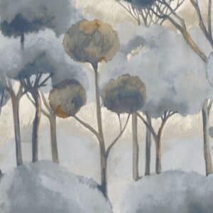 Casadeco Foret Des Landes Bleu Orage SENT200926312