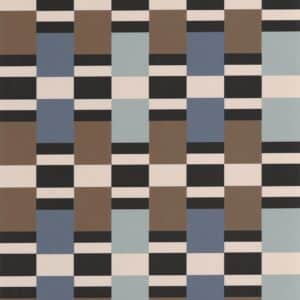 Casadeco Chess Game Marron / Bleu GAME200622626