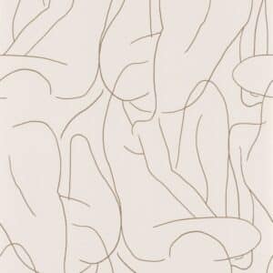 Casadeco Academie Beige / Blanc GLRY86101108
