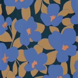 Casadeco Flower Power Bleu Indigo CONI88396404