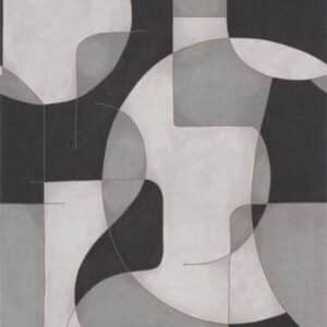 Casadeco Op'Art Gris / Noir GLRY86099109