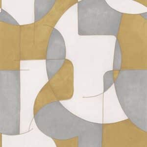 Casadeco Op'Art Bleu / Or GLRY86096211