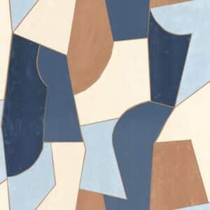 Caselio Etoffe Bleu Camel Or XXL104516022