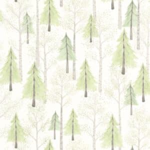 Casadeco Walk In The Forest Vert Amande OUAT88247356