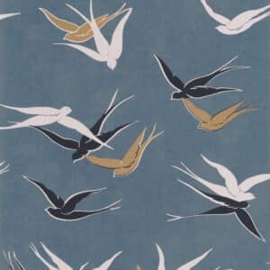 Casadeco Swallow Bleu Orage TWNT88636464