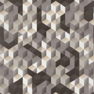 Casadeco Perception Tetrimino Noir Graphite PERP86489509