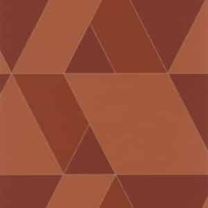 Casadeco Perception Tangram Rouille PERP86523519