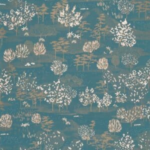 Caselio Jardin D'Olinda Bleu Canard Or NGR103046244