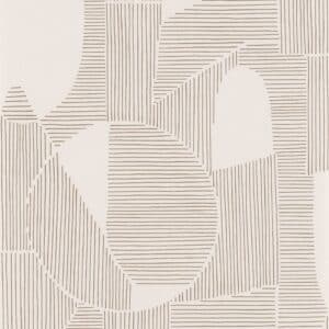 Casadeco Graphique Taupe / Beige GLRY86121105