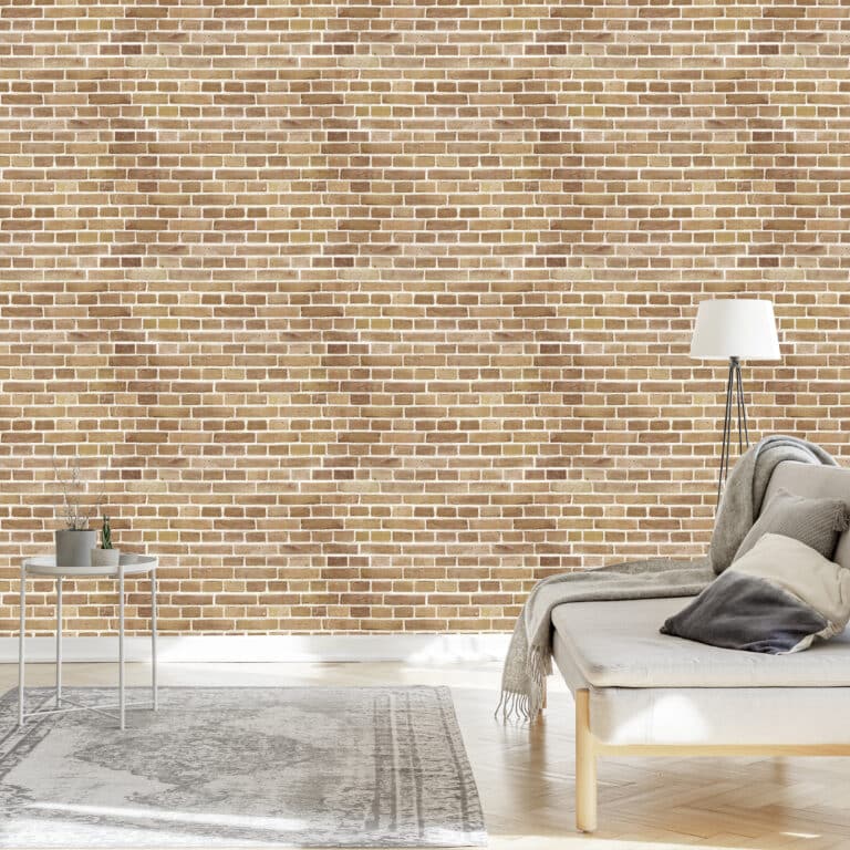 Bakstenen muur behang