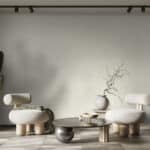Minimalist,Interior,Design,With,Built,In,Wall,Shelves.,Wabi,Sabi