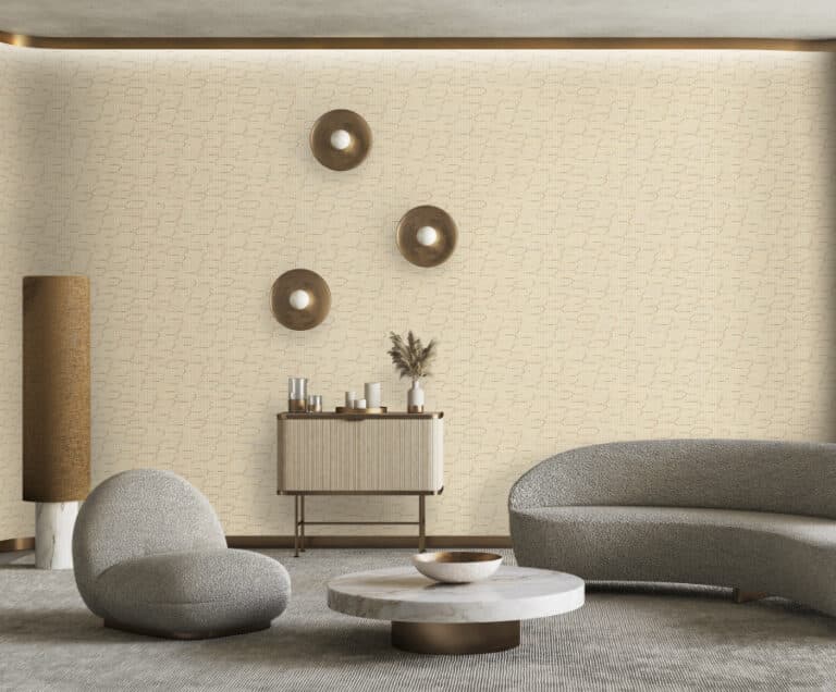 Contemporary,Interior,With,Concrete,Walls,,Furniture,And,Decor.,3d,Render