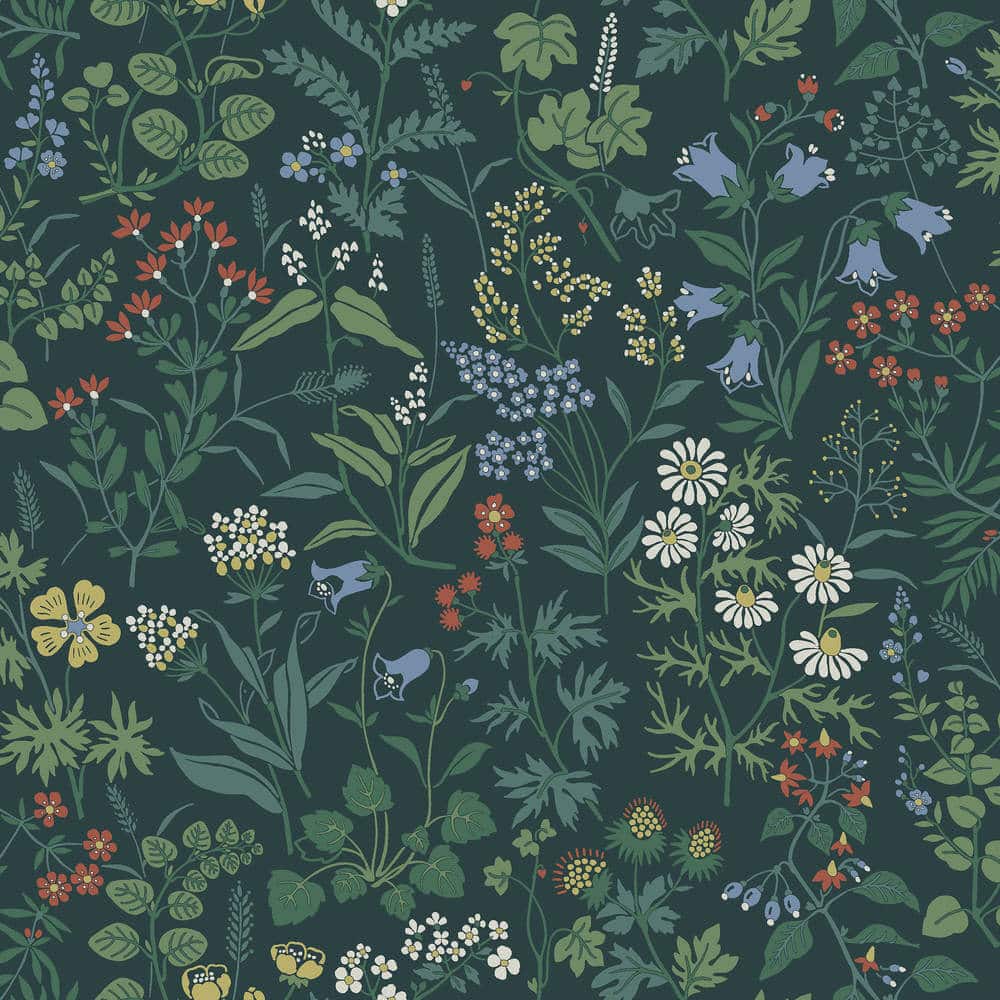 borastapeter alla tiders hus flora 4181 behang 5