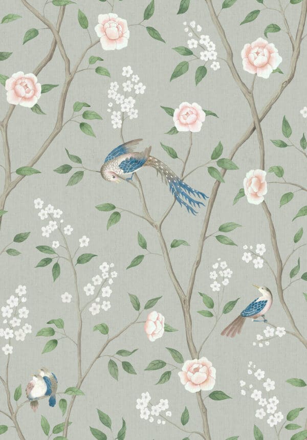 borastapeter dreamy escape paradise birds 1903 behang 2