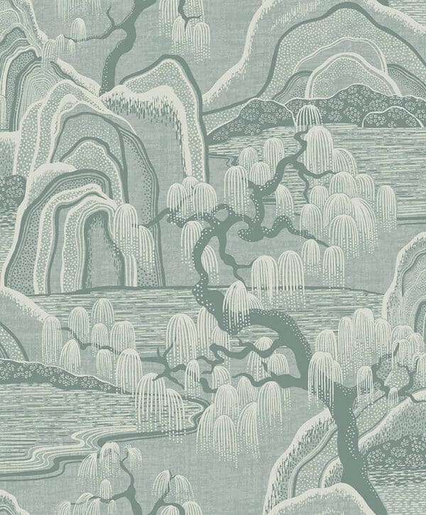 borastapeter eastern simplicity indigo garden 3131 behang 1