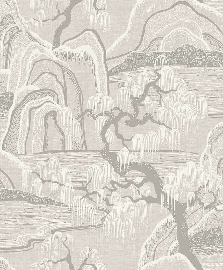 borastapeter eastern simplicity indigo garden 3134 behang 1
