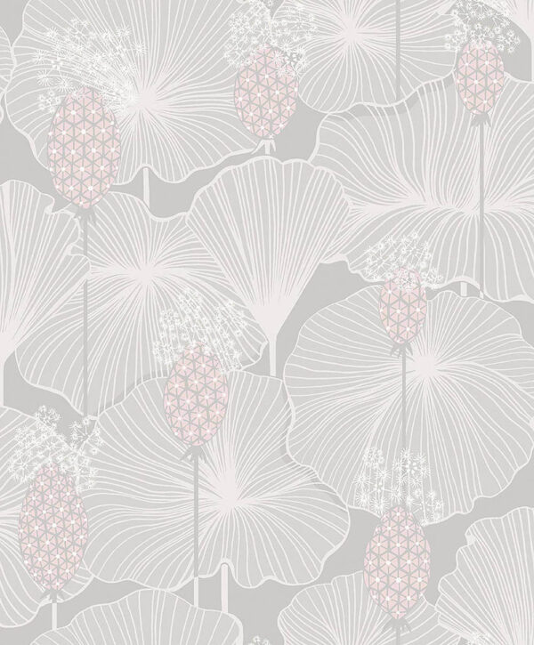 borastapeter eastern simplicity umbrella leaves 3120 behang 1