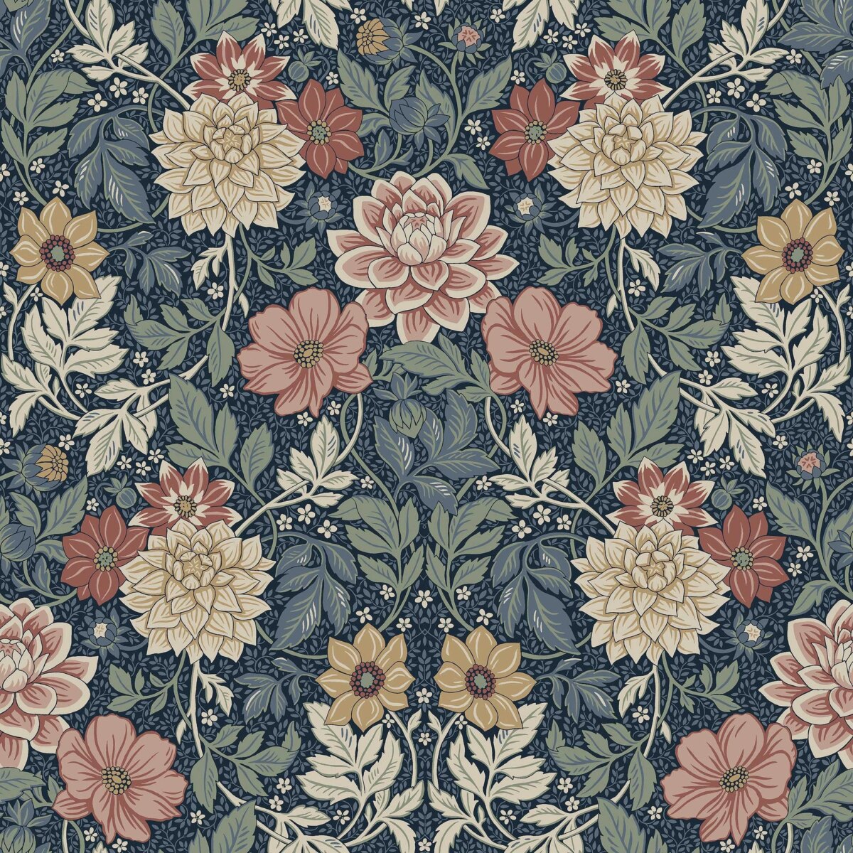 borastapeter icons dahlia garden 7690 behang 1