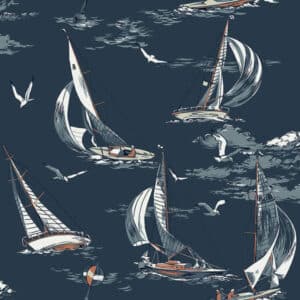 Boråstapeter Marstrand II 8853 Sailboats