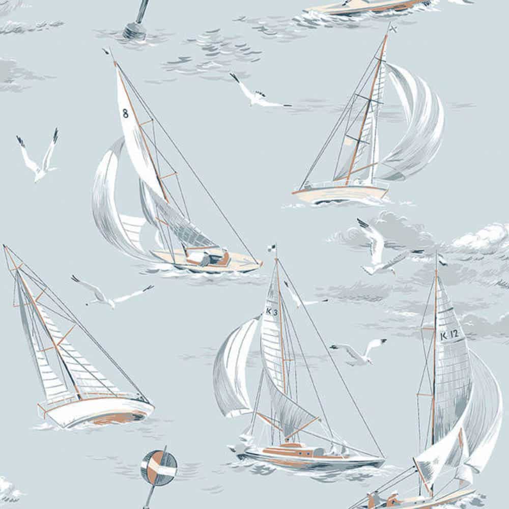 borastapeter marstrand ii sailboats 8854 behang 1