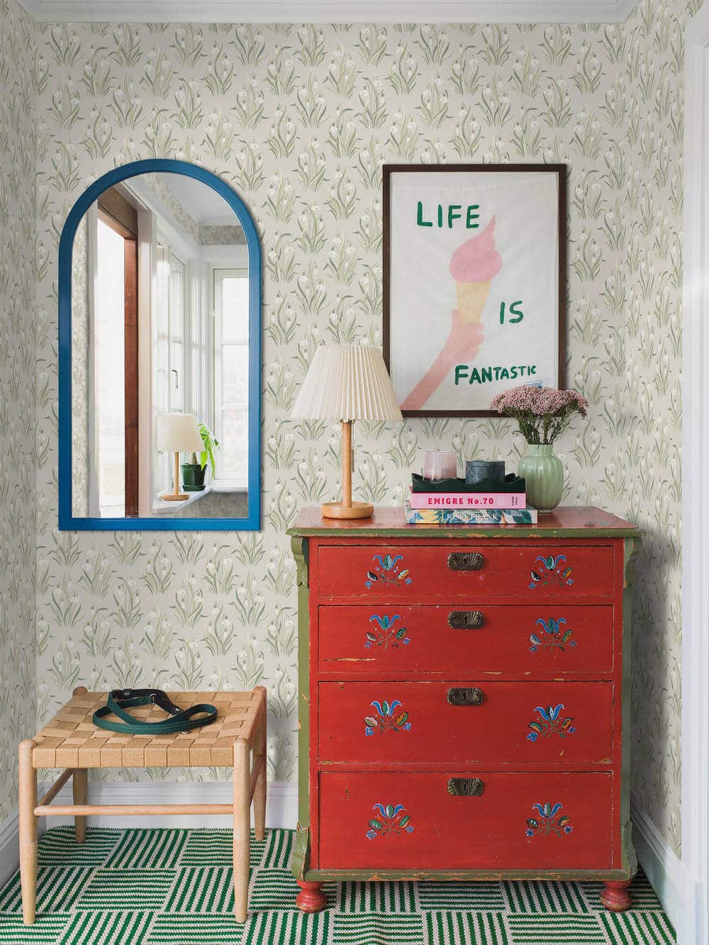 borastapeter new heritage snodroppe 4835 behang 4