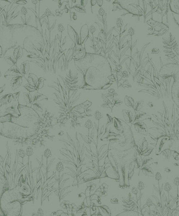 borastapeter newbie wallpaper ii forest friends 7477 behang 3