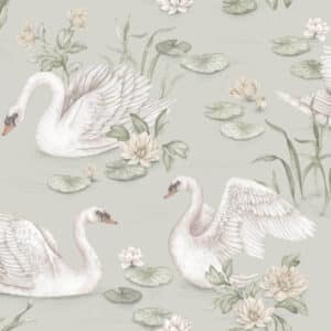 Boråstapeter Newbie Wallpaper-2 6925 Lily Swan