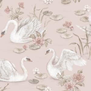 Boråstapeter Newbie Wallpaper-2 6927 Lily Swan
