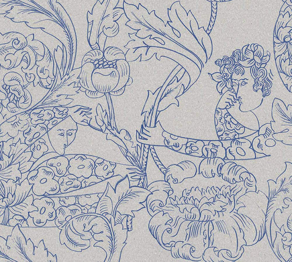 borastapeter swedish designers floral dream 2065 behang 1