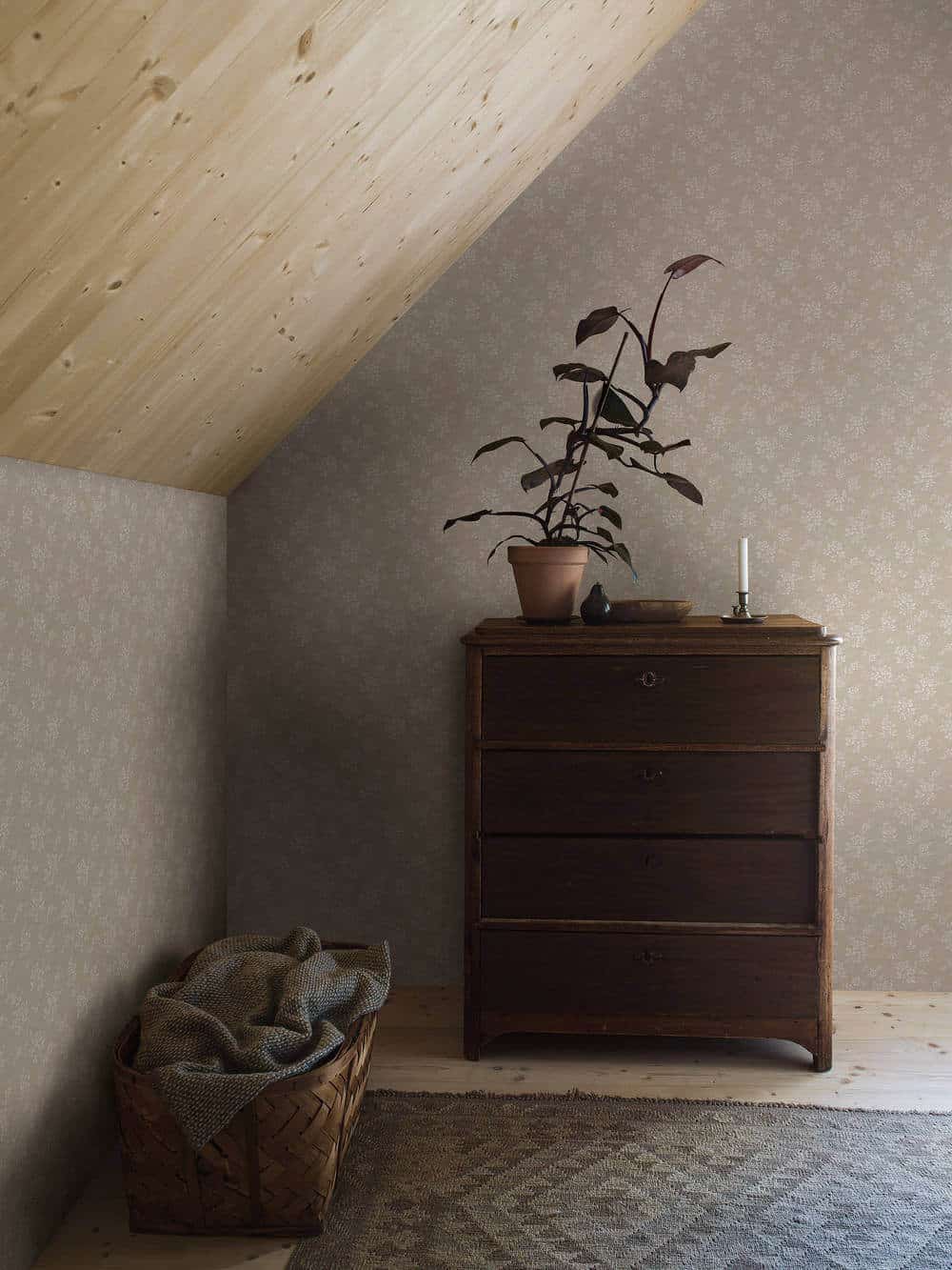 borastapeter woodland hip rose 4725 behang 1