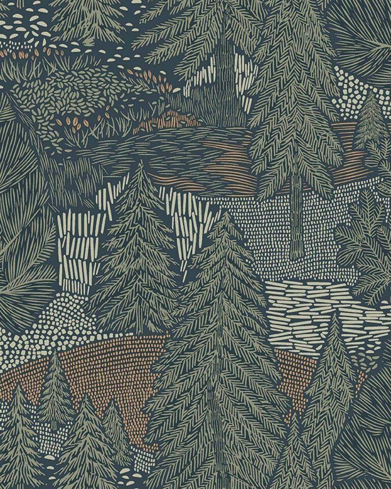 borastapeter woodland northern forest 4701 behang 5