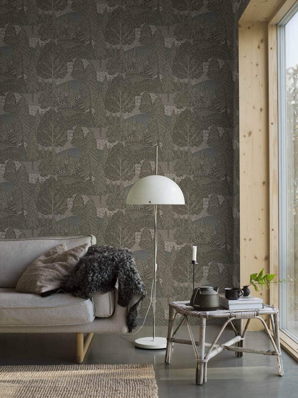 borastapeter woodland northern forest 4702 behang 1