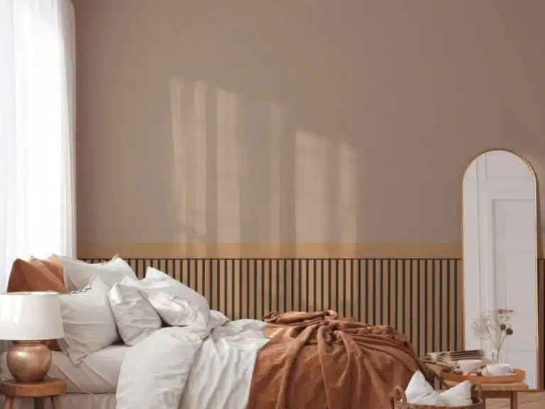 lambrisering behang patroon