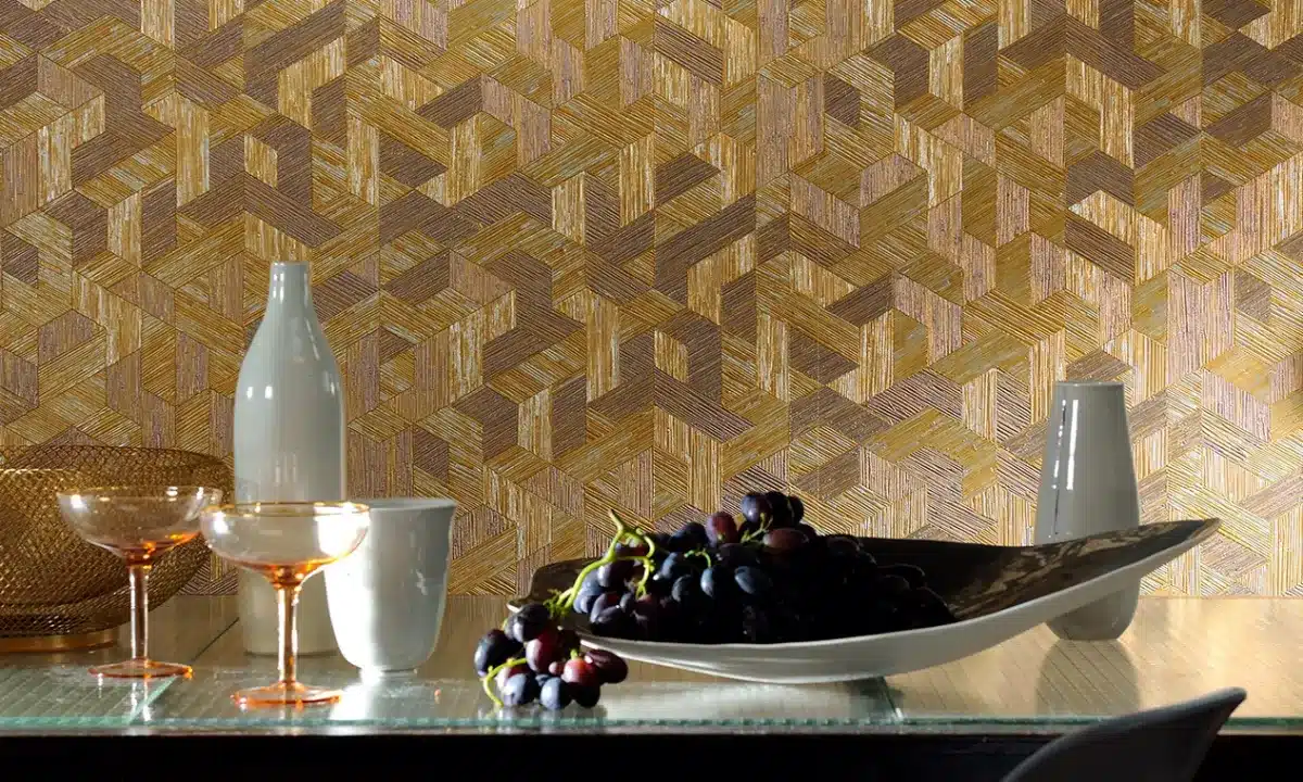 luxe behang ruimte