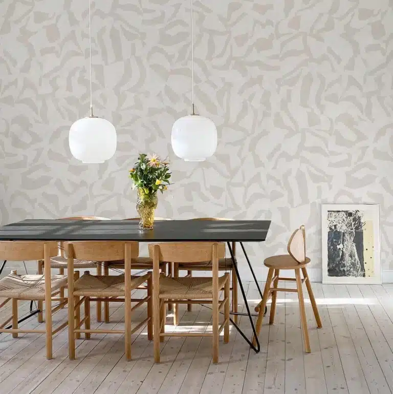 Eetkamer behang