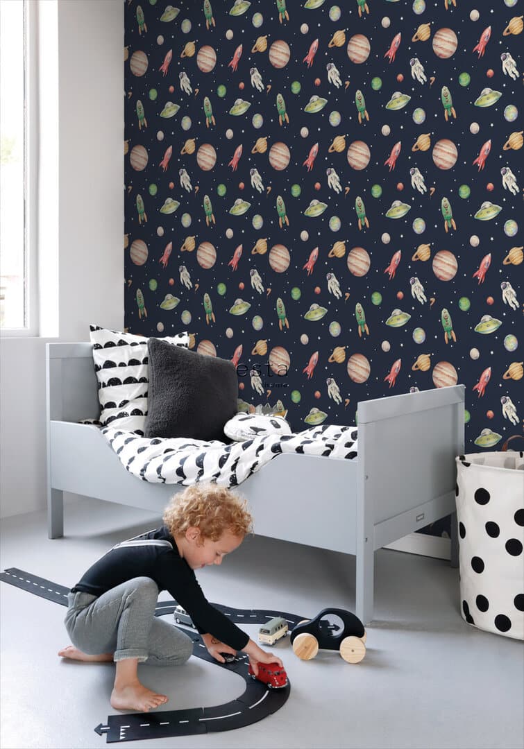 Ruimte behang kamer