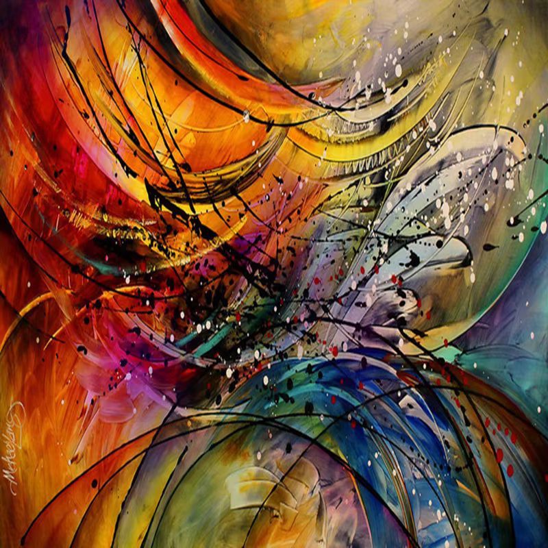kunst behang