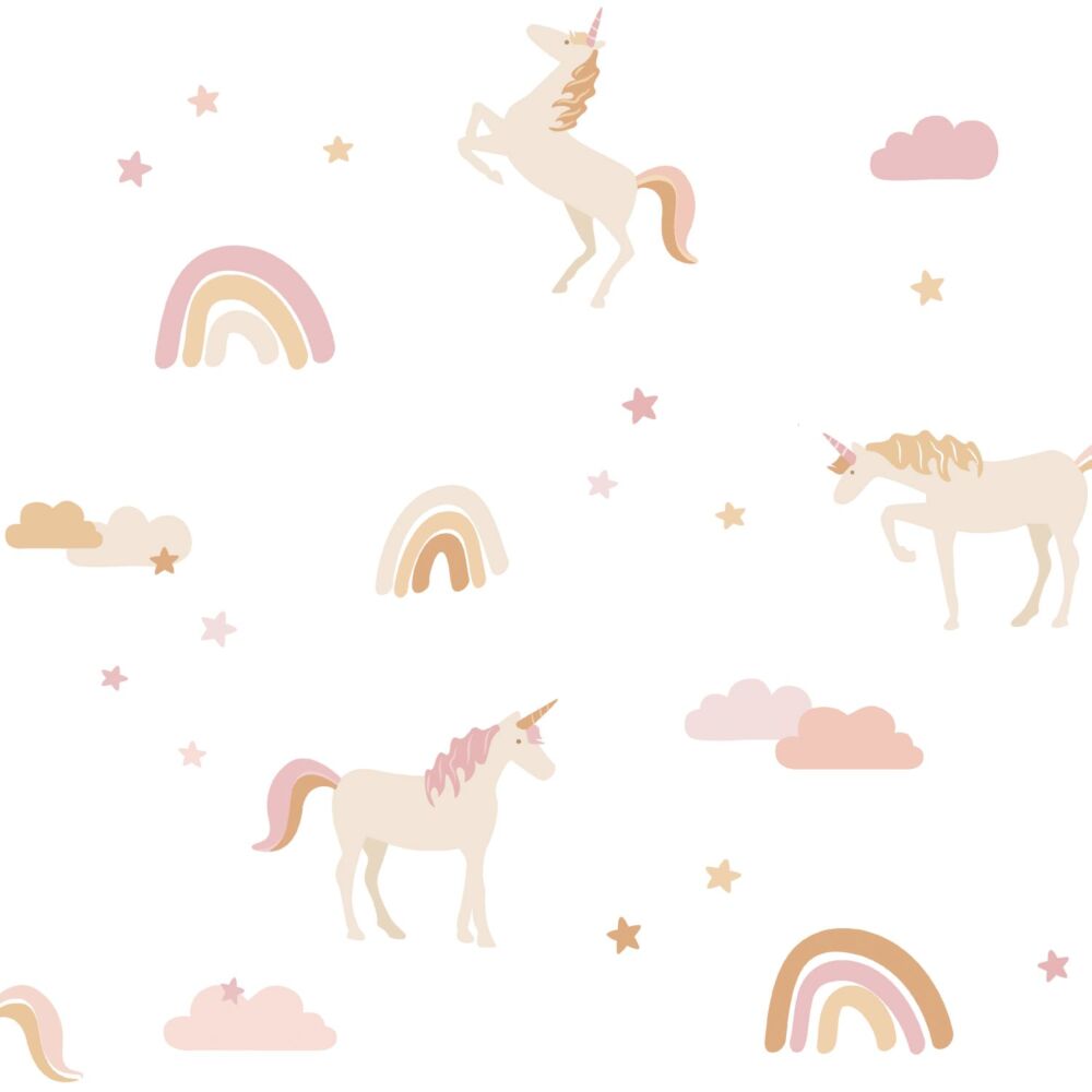 regenboog behang
