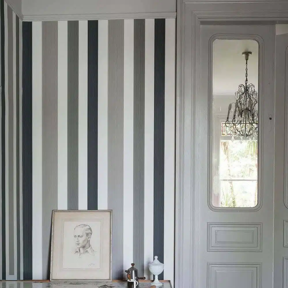 Farrow and Ball Chromantic Stripe behang 2