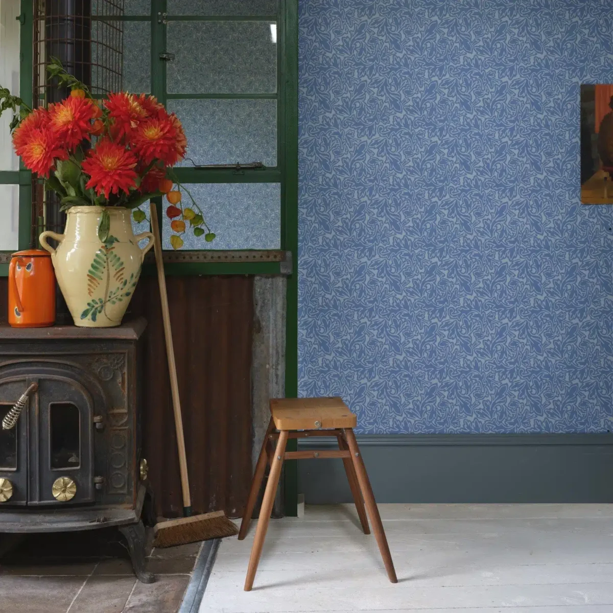Farrow and Ball Feuille Behang 2