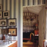 Farrow and Ball Tented Stripe behang 2