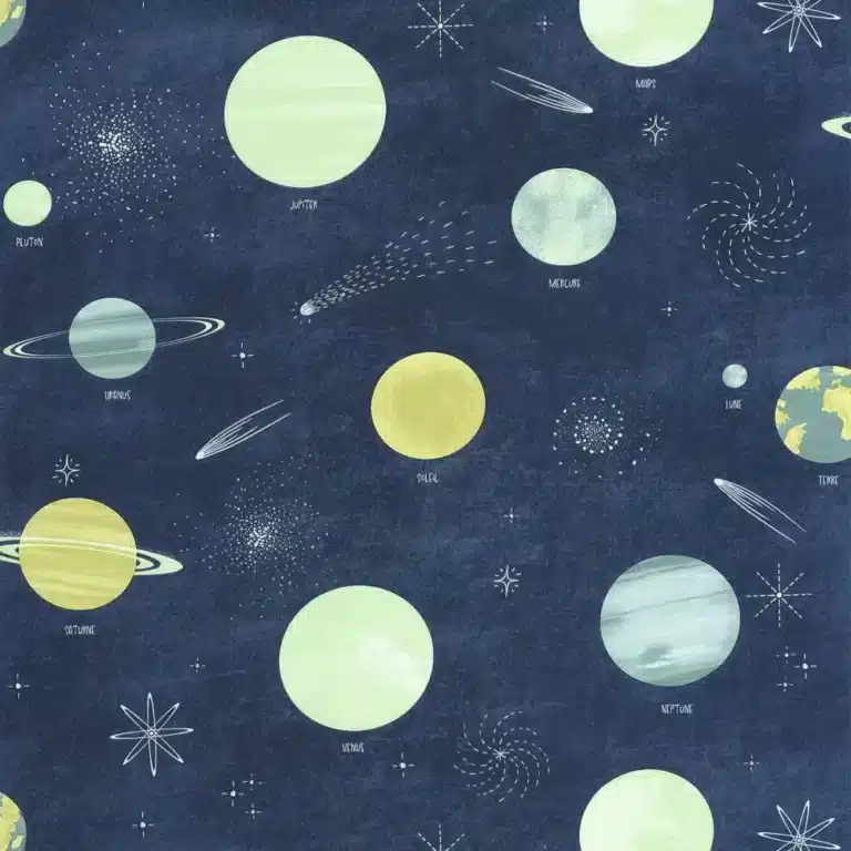 Planeten behang