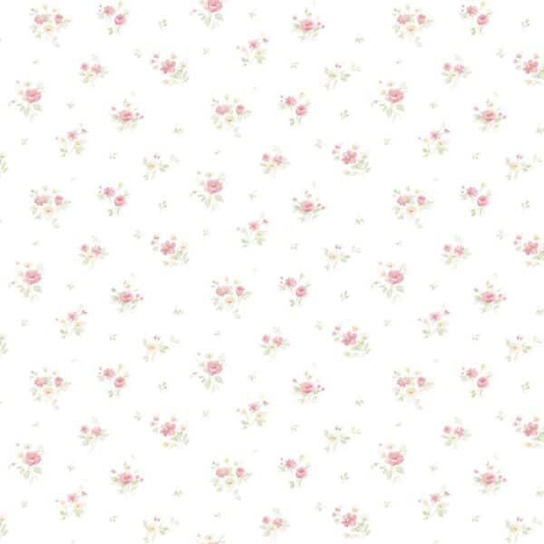 behang aquarel bloemetjes PF38160