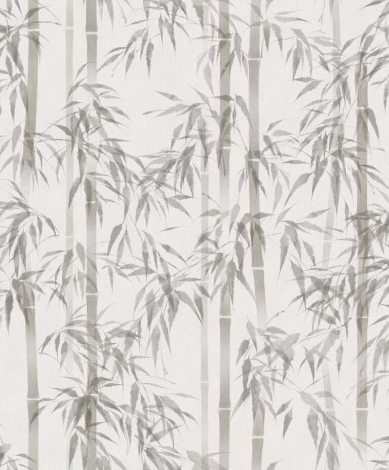 behang bamboe bladeren 81671