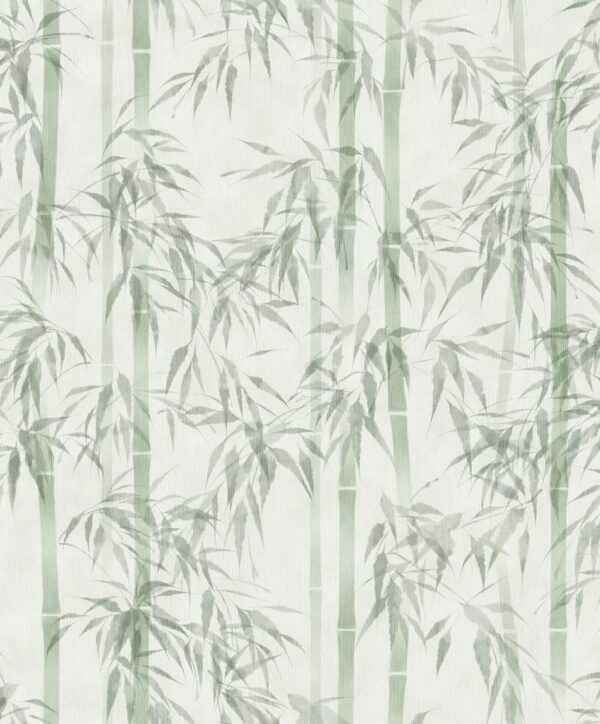 behang bamboe bladeren 81674
