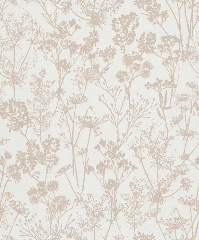 behang berenklauw bloemen bladeren 82463