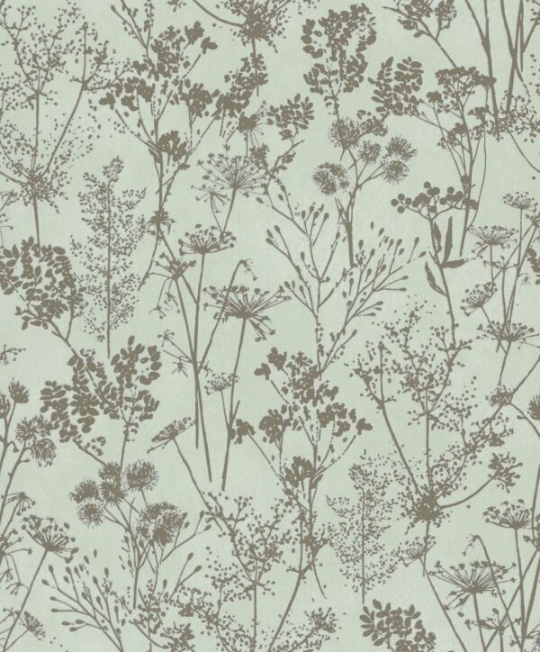 behang berenklauw bloemen bladeren 82465