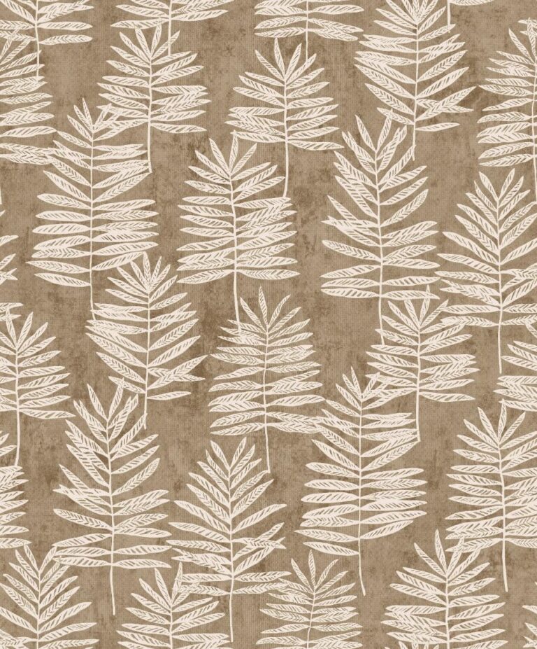 behang blaadjes licht taupe beige DWP0365 02